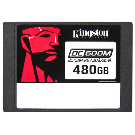 SSD Interno Kingston DC600M 480GB 2.5” Enterprise SATA – SEDC600M (Server)