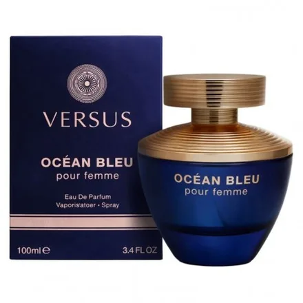Perfume Fragrance World Versus Ocean Bleu Eau Parfum Feminino 100ml