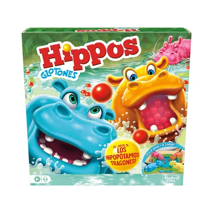 Juego De Mesa Hasbro Hippos Glotones F8815