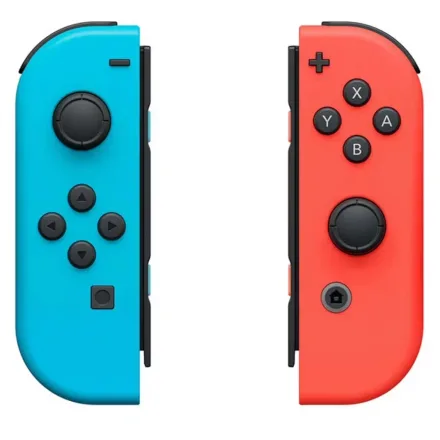 Controle Joy-Con para Nintendo Switch L e R - Azul Vermelho