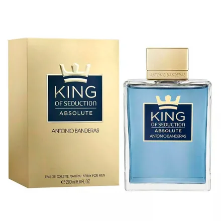 Perfume Antonio Banderas King Of Seduction Absolute Eau Toilette Masculino 200ml