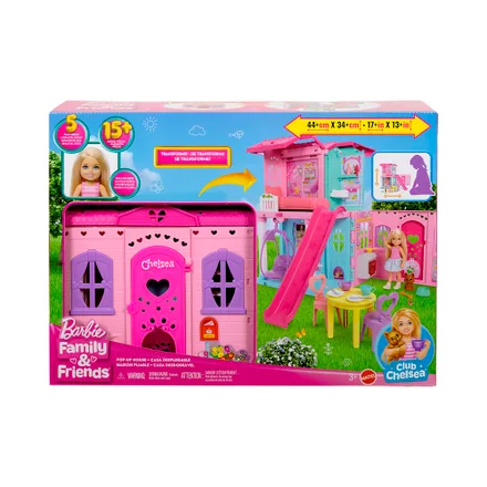 Juego Mattel Barbie Family Friends Jfw 49