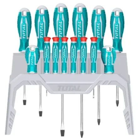 TOTAL HERRAMIENTA DESTORNILLADOR THT250614 KIT 14PCS