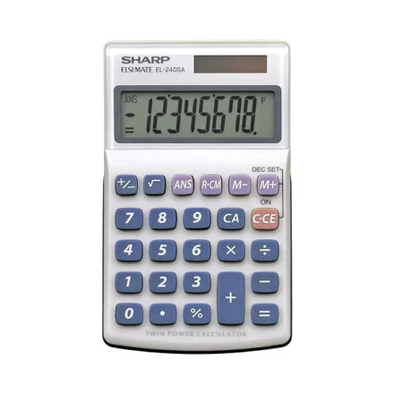Calculadora Sharp El 240 Sab