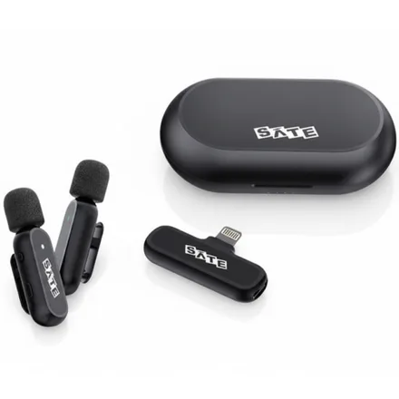 Micrófono Inalámbrico Satellite A-MK251 Tipo-C - Negro