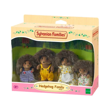 Figuras Epoch Sylvanian Families Hedgehog Family 4018