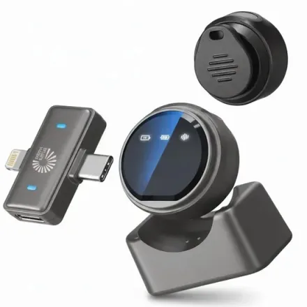 SMART VISION MICROFONO INALAMBRICO M18MINI GREY