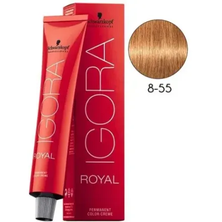 Schwarzkopf Tinte Pelo Igora Royal 8 55 60ml