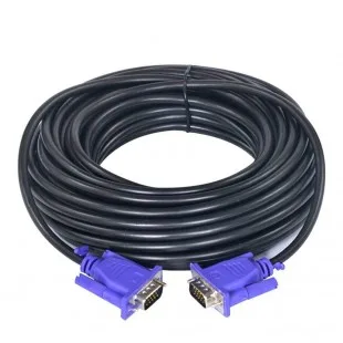 Cabo Vga 20M Filtro Prismatic 15 Pinos Projetor Monit