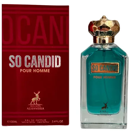 Perfume Maison Alhambra So Candid Pour Homme Eau Parfum Masculino 100ml