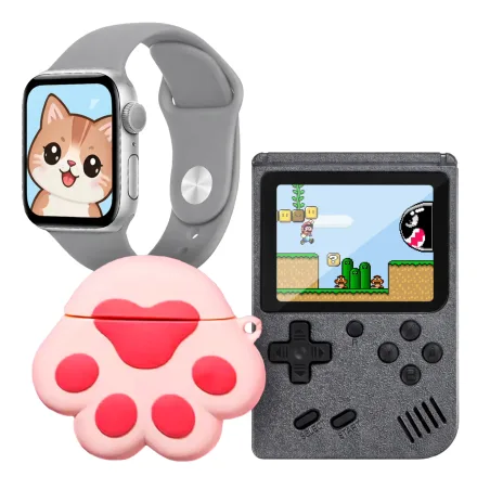 Smartwatch K9 Mini Cute Kitty Ouvido 41mm