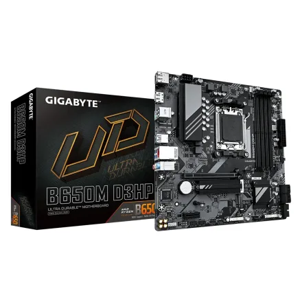 Placa Mae Gigabyte D3HP Ddr 5 Socket AM5 Chipset B650 Atx