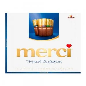 Chocolate Merci Ao Leite 4 Variedades 250g
