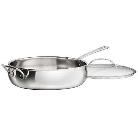Frigideira Cuisinart Pct 33 30H Pureclad Profissional Inox Tampa 5L