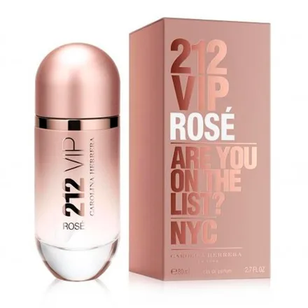 Perfume Carolina Herrera 212 Vip Rose Eau Parfum Feminino 80ml