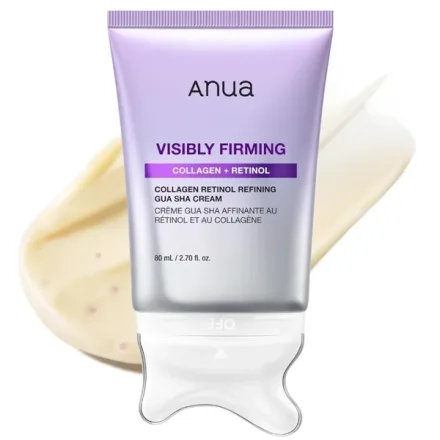 Creme Facial Hidratante Anua Collagen Retinol Refining Gua Sha 80ml