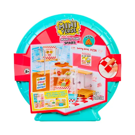 Kit De Juego Mini Verse Make It Mini Spaces Pizza Mga 566069