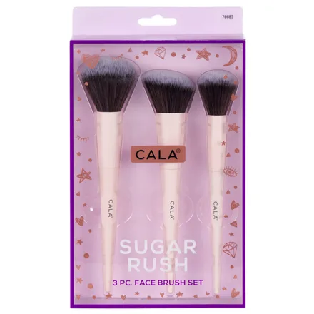 Cala Set Brochas Face Sugar 3PCS