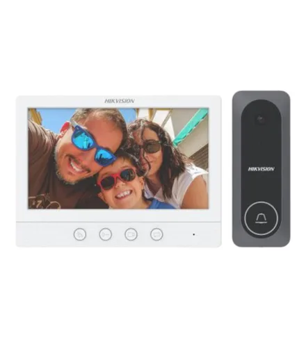 HIKVISION KIT INTERFONE ANALÓGICO COM VIDEO DS-KIS212