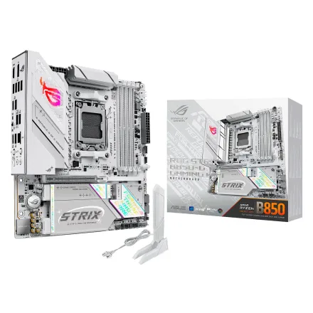 Placa Mae Rog Strix B850 Gaming Socket AM5 Chipset Ddr 5 Atx