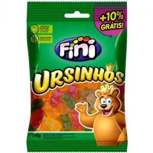 Bala Gelatina Fini Ursinho 90g