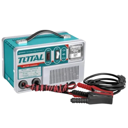 TOTAL CARGADOR P/BATERIA TBC1501 220V 50/60HZ P/VEHICULO