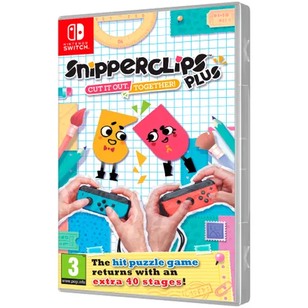 JOGO SNIPPERCLIPS NINTENDO SWITCH