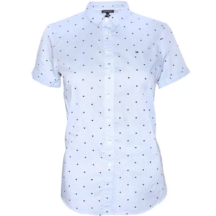 Tommy Hilfiger Camisa 370 08 Claro Detalhe