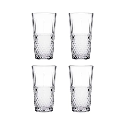 Set Vasos Pasabahce Highness 4 Piezas 355ml