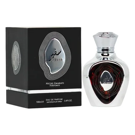 Perfume Lattafa Niche Emarati Safeer Eau Parfum Unissex 100ml