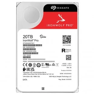 Sata 3 Seagate Ironwolf Pro 20TB