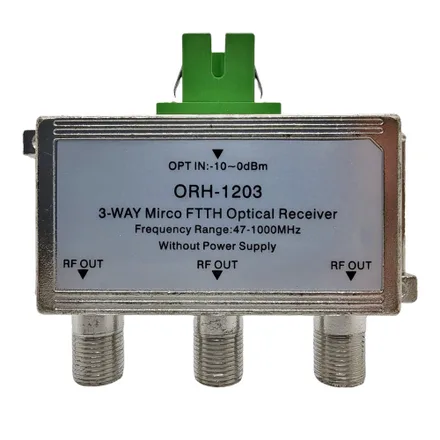 Iptv Mini Node Agc Wdm 3RF Sc Apc Catv 47 Orh 1203