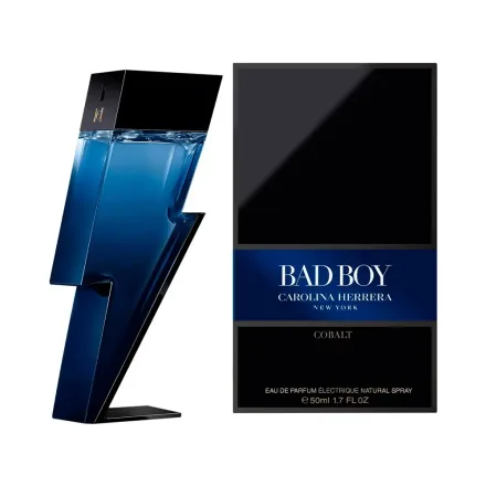 Perfume Carolina Herrera Bad Boy Cobalt Edp Masculino 50ml