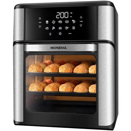 Freidora Electrica Air Fryer Mondial Oven Afo Bi 12L