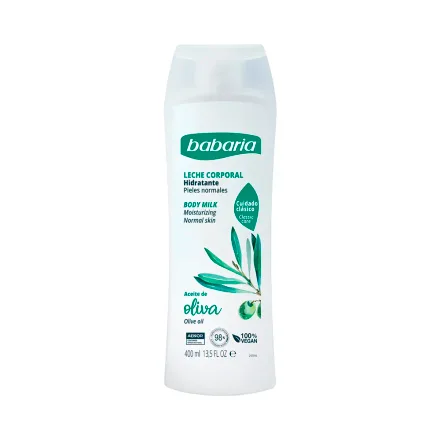 Leche Corporal Hidratante Babaria Aceite Oliva 400ml