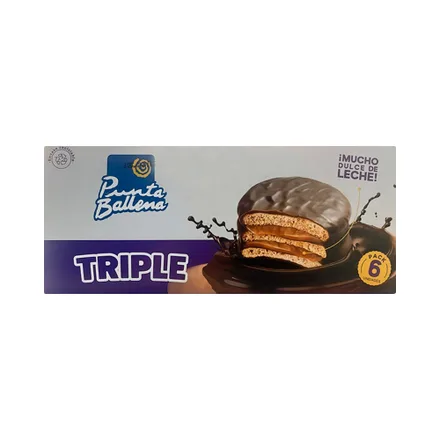 Alfajor Punta Ballena Triple 8
