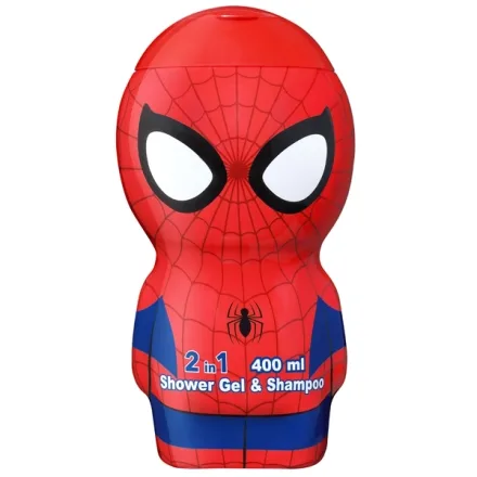 Shampoo Infantil Gel Banho 2 In 1 Marvel Spiderman 400ml