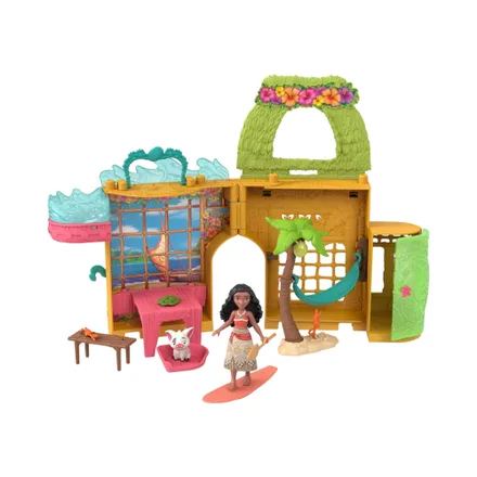 Set Juego Disney Princess Castillo Moana Mattel Jdp 58