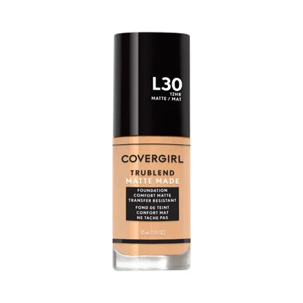 Base Covergirl Trublend Matte Made Liquid L30 Golden Ivory 30ml