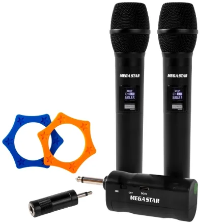 Microfone Megastar 2 Microfones