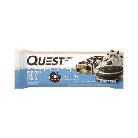 Barra De Proteina Quest Bar Cookies & Cream