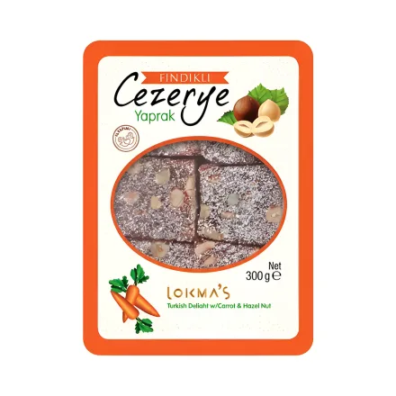 Lokmas Deligth Flat Con Zanahoria Avellana 300g