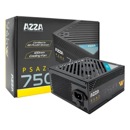Fonte Azza Psaz Atx 80 Plus