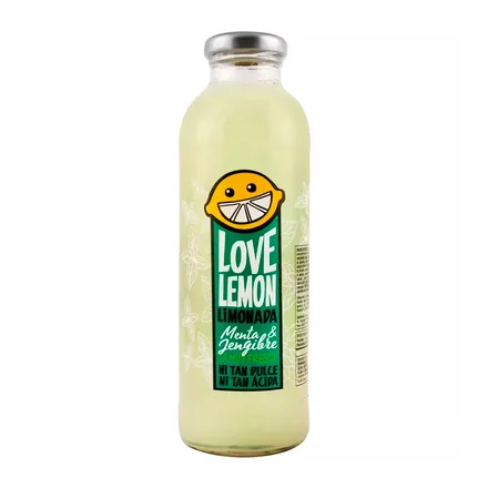 Jugo Love Lemon Limon Menta Jengibre 475ml
