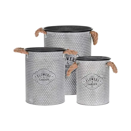 Set Macetas Kpm 3 Piezas