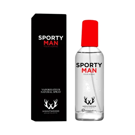 Perfume Montwood Sporty Man Eau Toilette 100ml
