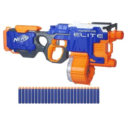 LANZADOR DE DARDOS NERF N-STRIKE ELITE HYPERFIRE B7661