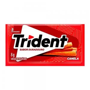 CHICLETES TRIDENT BRASILEIRO CANELA 8G