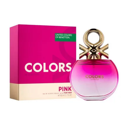 Benetton Colors Pink Her Eau Toilette 50ml