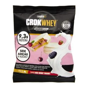 Alfajor Proteina Crokwhey Landerfit Berry Yogurt 50g